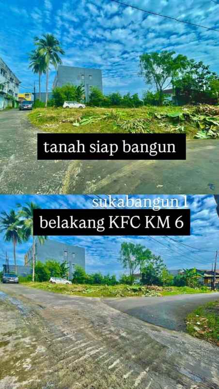 jual tanah belakang kfc dekat rs siti fatimah