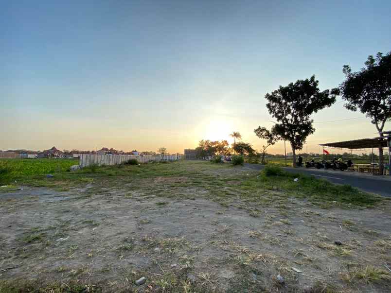 jual tanah mangku jalan bugisan di prambanan klaten