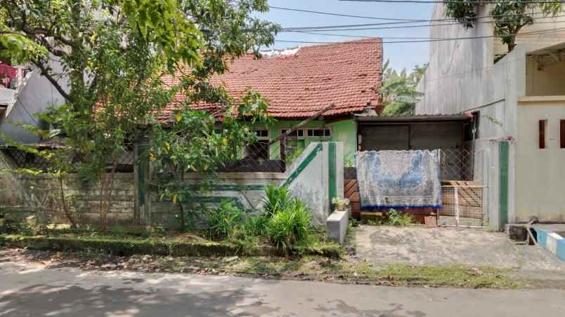 medokan asri rumah hitung tanah row jalan 10 m