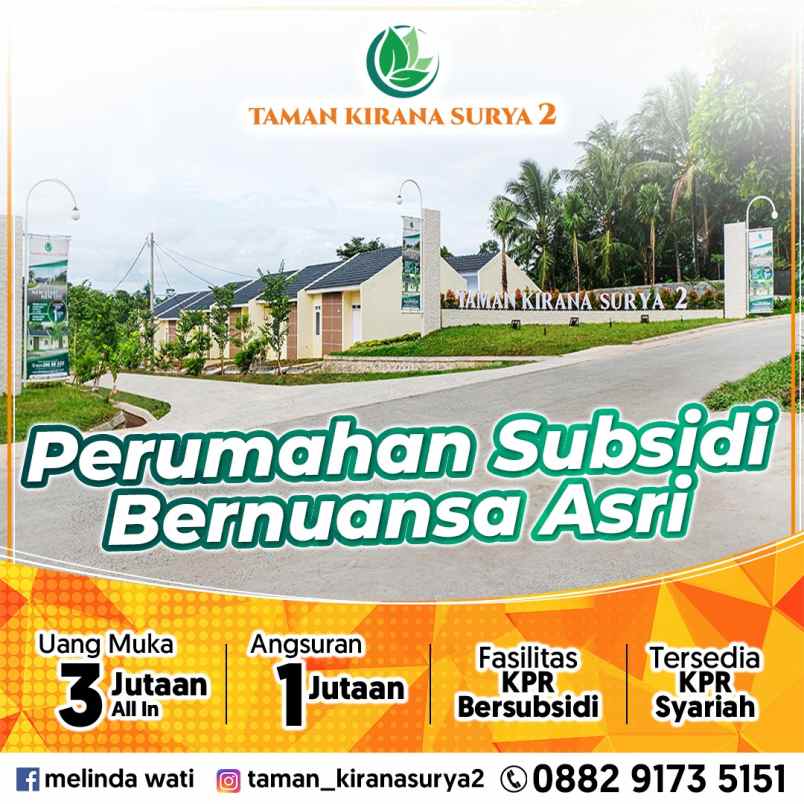 perumahan subsidi taman kirana surya 2