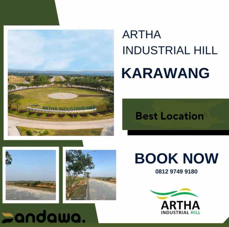 prime artha industrial hill tanah industri siap bangun