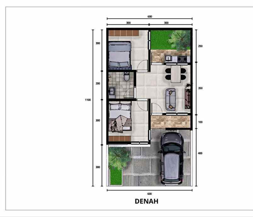 promo rumah konsep scandinavian di pamulang tangsel