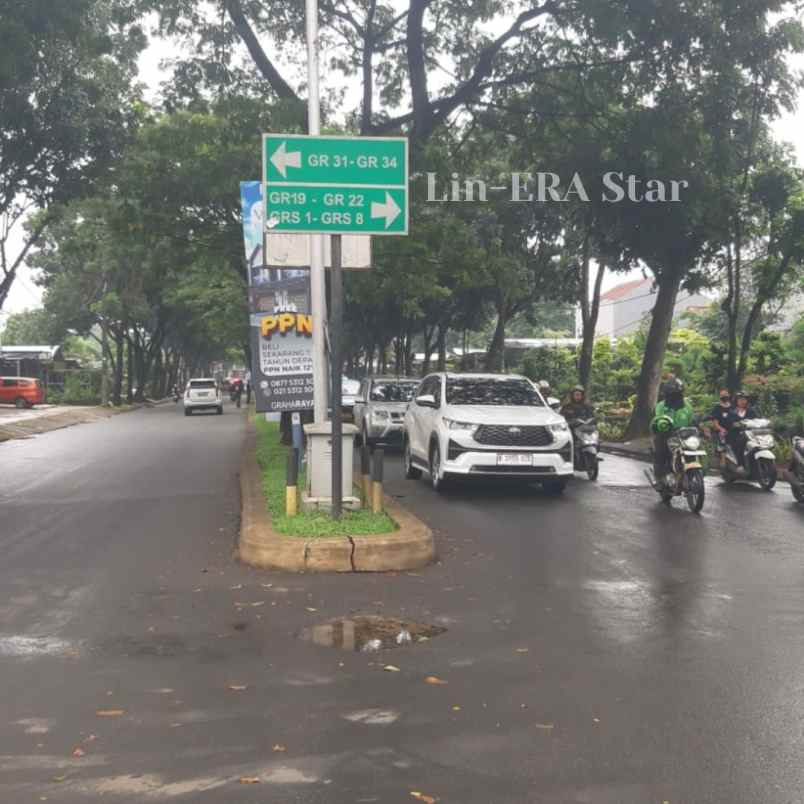 rumah 1 lantai di graha raya tangerang selatan