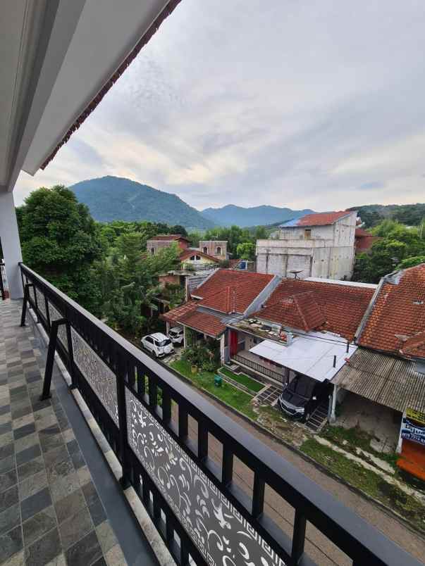 rumah 3 lantai best view sentul city bogor