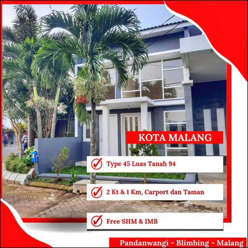 rumah blimbing kota malang