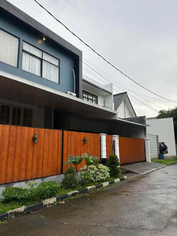 rumah cantik furnished pondok melati bekasi