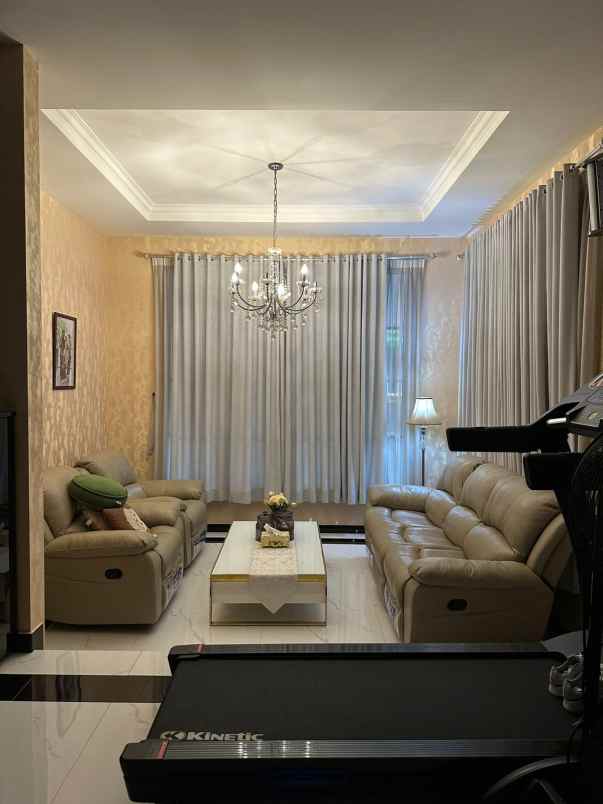 rumah cantik furnished pondok melati bekasi