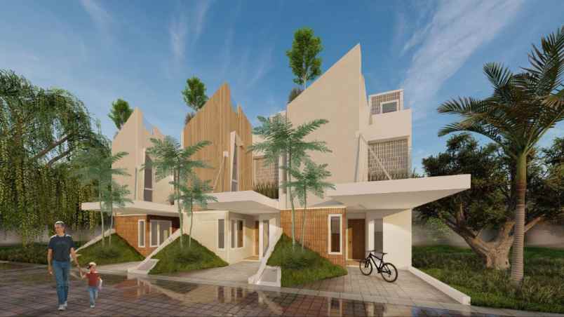 rumah cluster baru 2 lantai dekat mall xchange bintaro