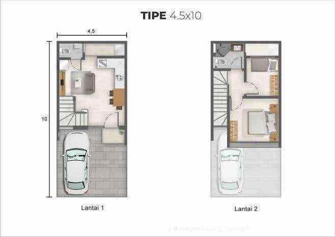 rumah cluster cleveland pik2 2br