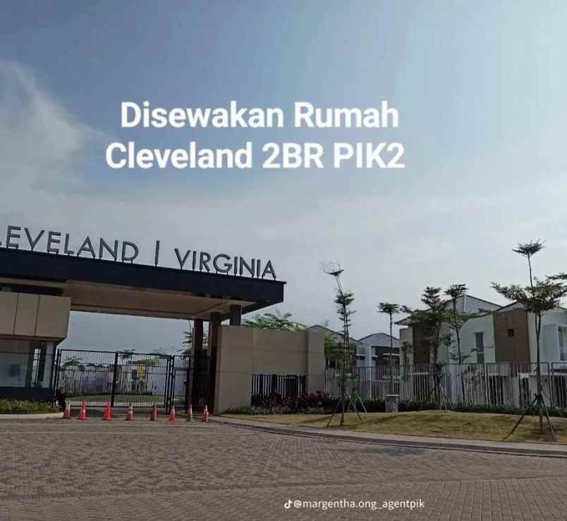 rumah cluster cleveland pik2 2br