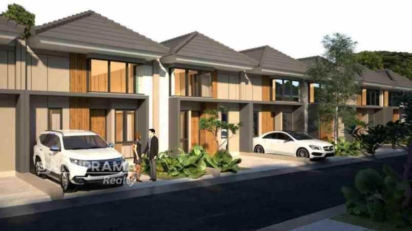 rumah cluster furnished di pakansari cibinong fry