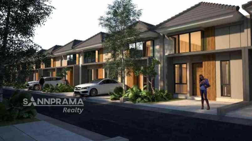 rumah cluster furnished di pakansari cibinong fry