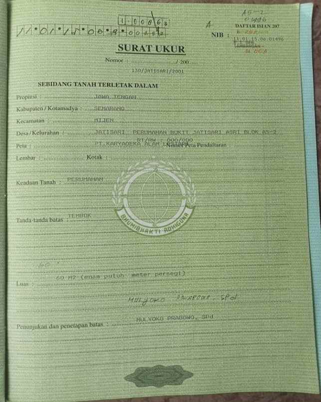 rumah dijual di mijen kota semarang dekat pasar mijen