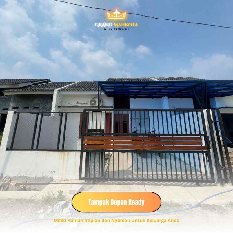 rumah full furnished tanpa dp cukup 500rb sampai akad