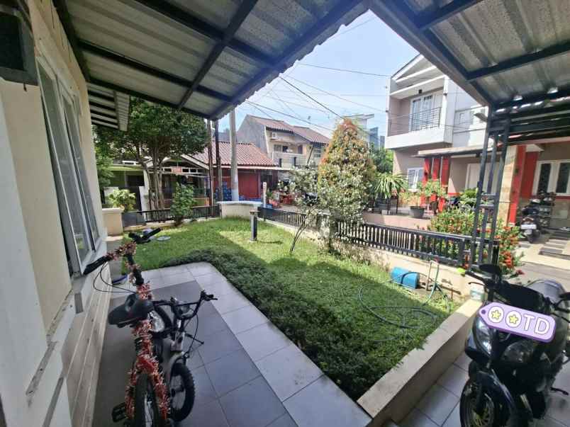 rumah hook dalam cluster di bella casa residence depok