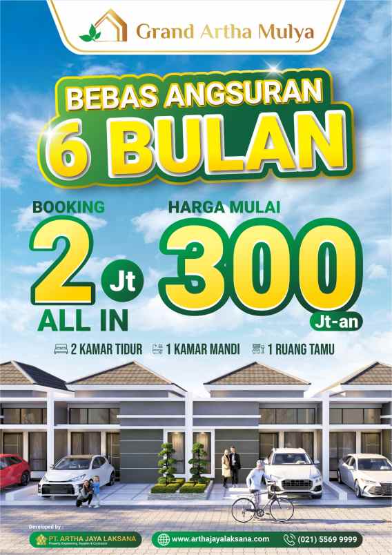 rumah komersil 2 juta all in