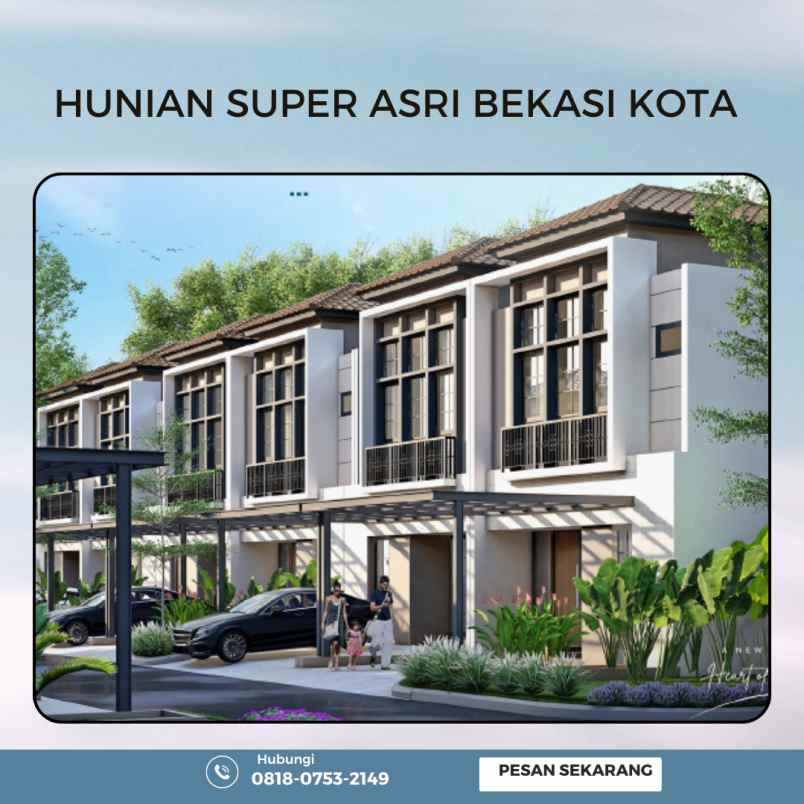 rumah mewah di bekasi kota tre residence