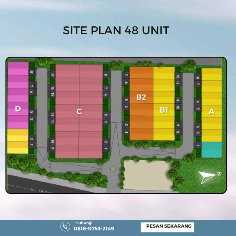 rumah mewah di bekasi kota tre residence