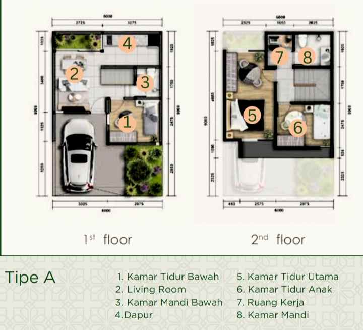 rumah mewah di ciater bsd tanggerang selatan