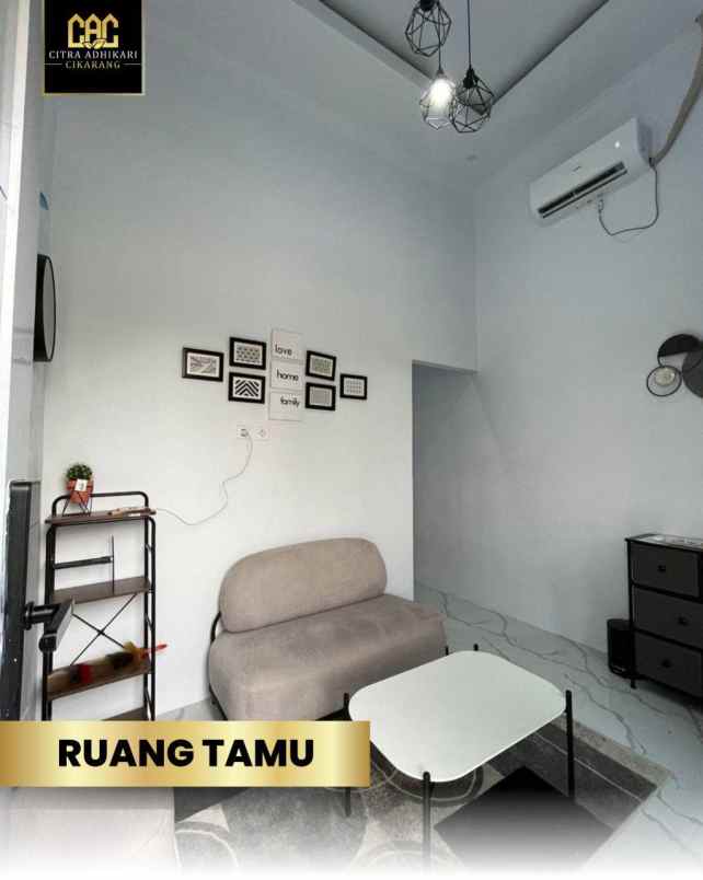 rumah modern 2 lantai nyaman strategis di cikarang