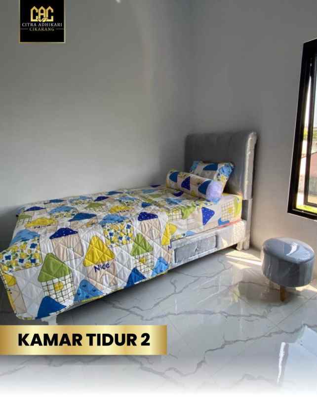 rumah modern 2 lantai nyaman strategis di cikarang