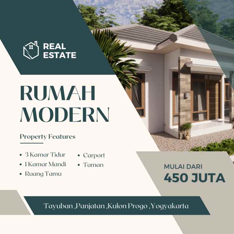 rumah modern dekat bandara yia