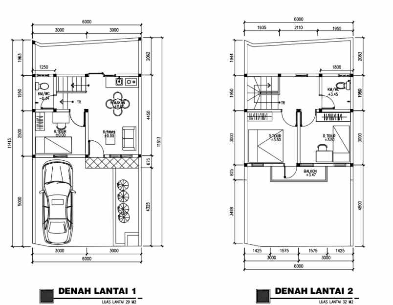 rumah murah 2 lantai 800 juta di tanah baru beji depok