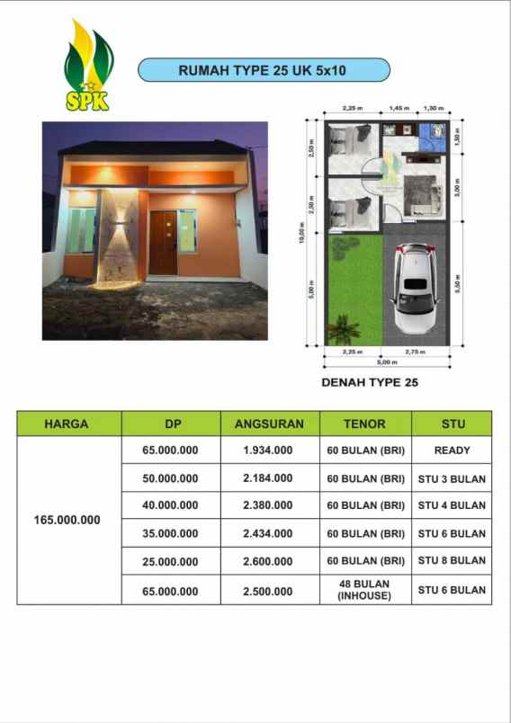 rumah murah dan sudah terbentuk