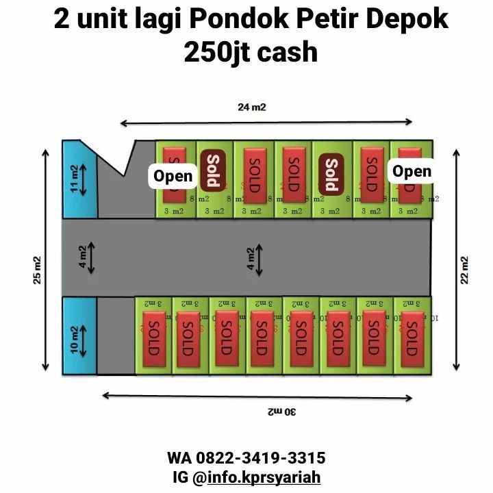 rumah murah depok bojongsari 250jt