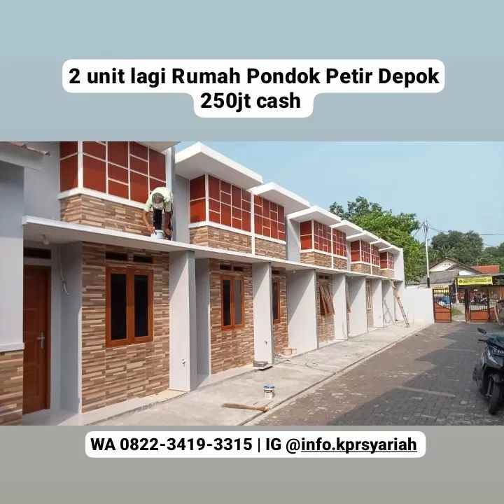 rumah murah depok bojongsari 250jt