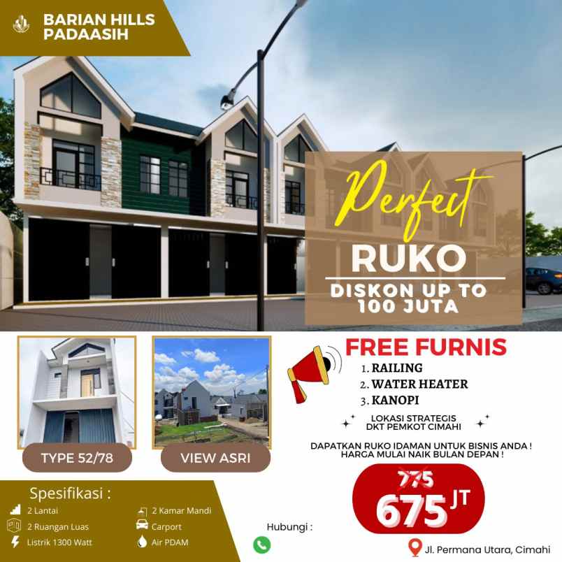 rumah murah di barian hills cimahi