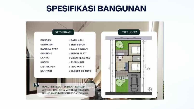 rumah murah dp 3 juta langsung akad di cipayung depok