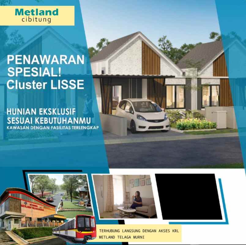 rumah perumahan metland cibitung