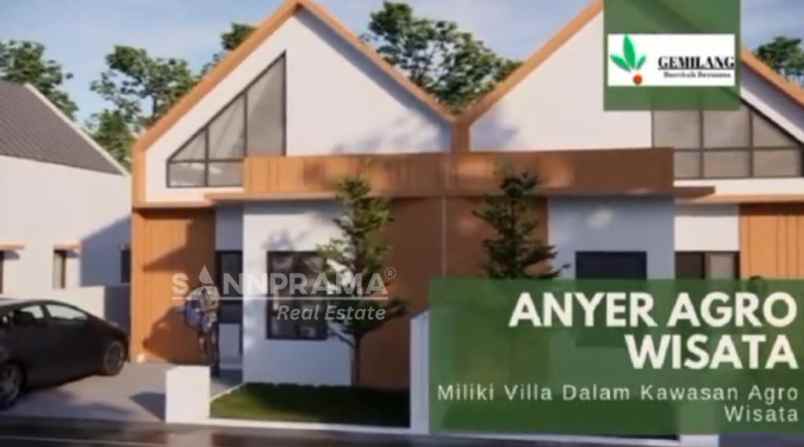 rumah rasa villa dengan tanah luas di serang ash