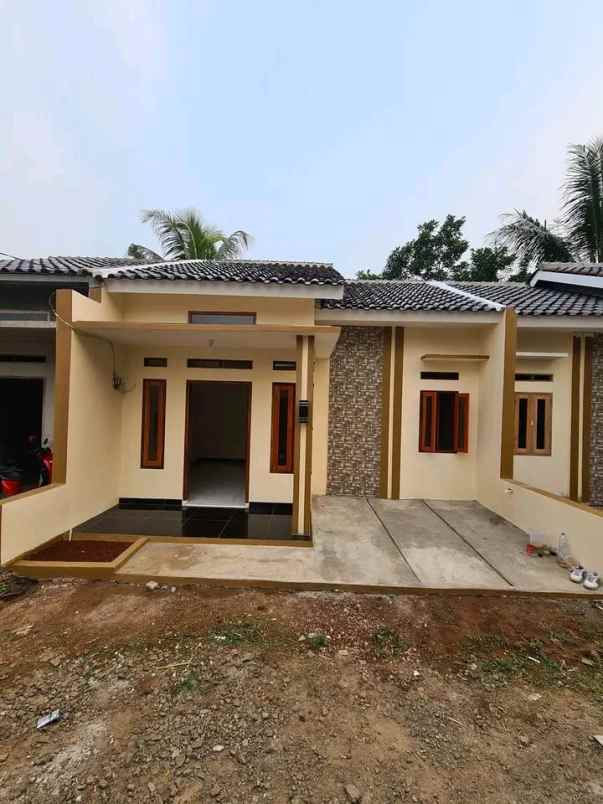 rumah ready stock harga ekonomis asri bebas banjir