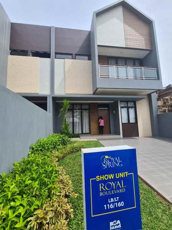 rumah royal spring boulevard hertasning makassar