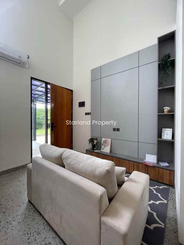 rumah scandinavian modern di pondok aren bintaro