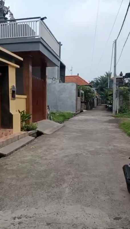 rumah semi villa view sawah di tebongkang ubud bali