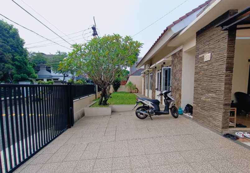 rumah siap huni semi furnished di pesanggrahan