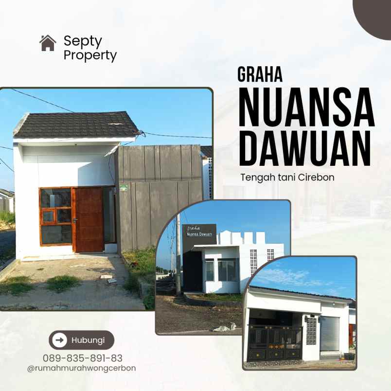 rumah sisa 5 unit terakhir dekat kota cirebon