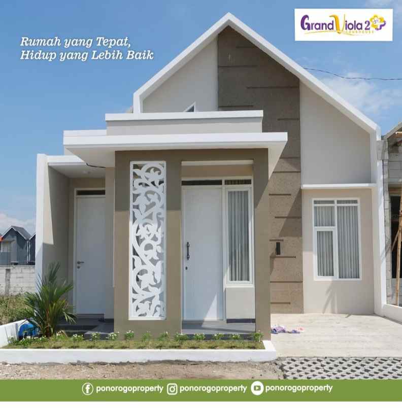 rumah tengah kota syariah minimalis ponorogo