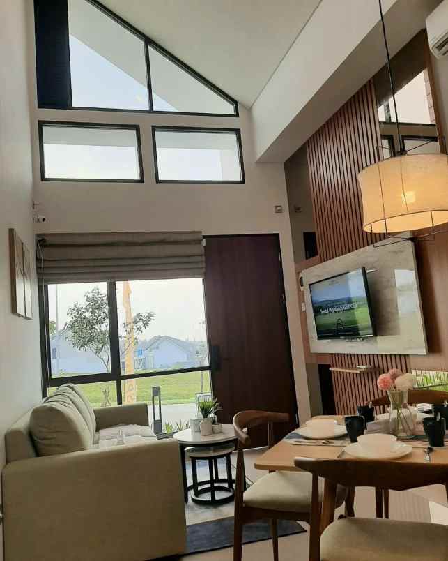 rumah view akses dan view pegunungan