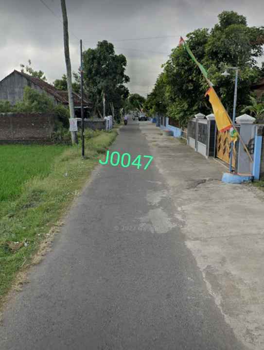 rumah view sawah sewon jogja lb 400 m2