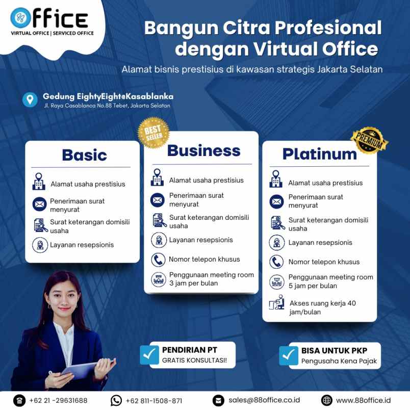 sewa alamat kantor legal tanpa biaya tinggi