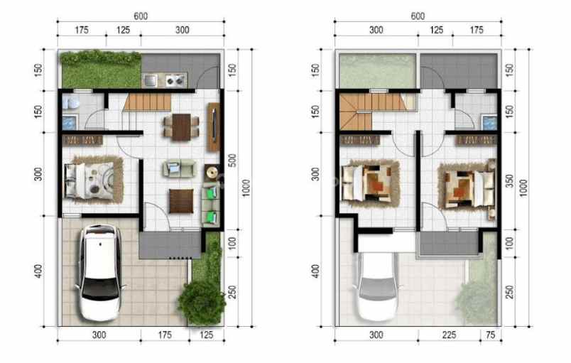 siap huni rumah premium cluster mekarsari depok