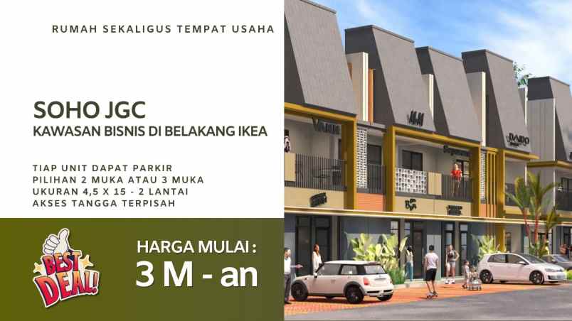 soho jgc jbd jakarta garden city