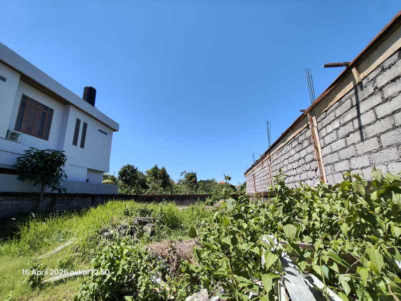 tanah di mumbul lingkungan villa dekat nusa dua bali