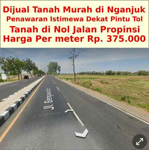 tanah dijual murah dan strategis rp 375 000 m2