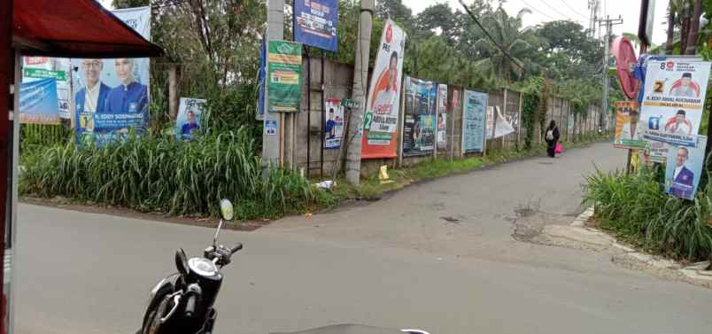 tanah dijual pinggir jalan raya bogor kota