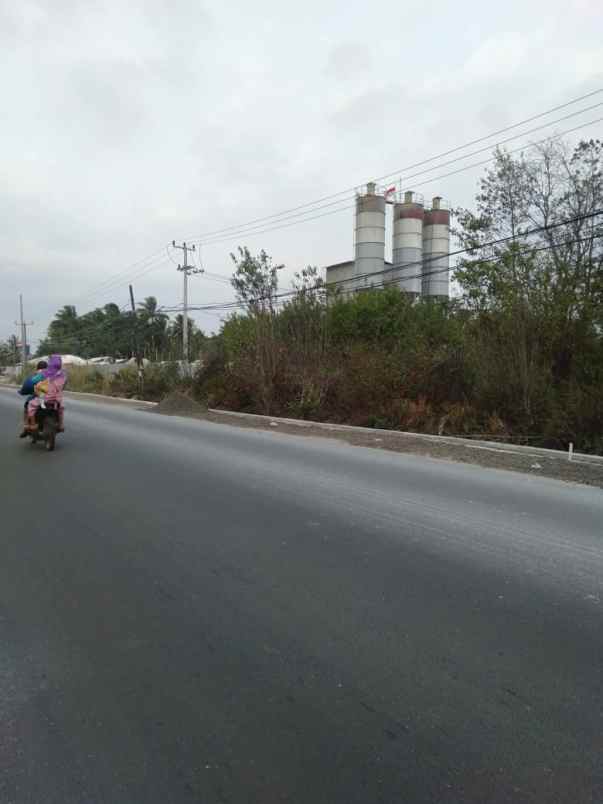 tanah jl raya labuan panimbang